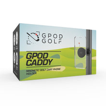 Load image into Gallery viewer, GPOD GOLF Gpod Caddy Magnetic golf cart phone holder packaging

